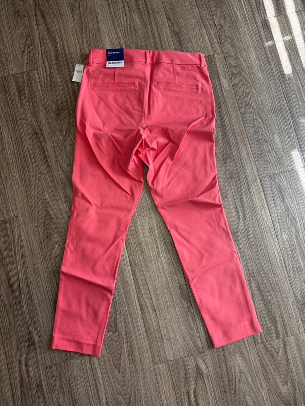 Old Navy Coral high rise pixie skinny ankle - Picture 2 of 5